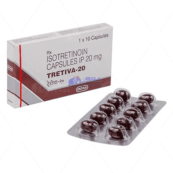 트레티바 – 20 ( 이소트레티논 Isotretinoin 20mg )