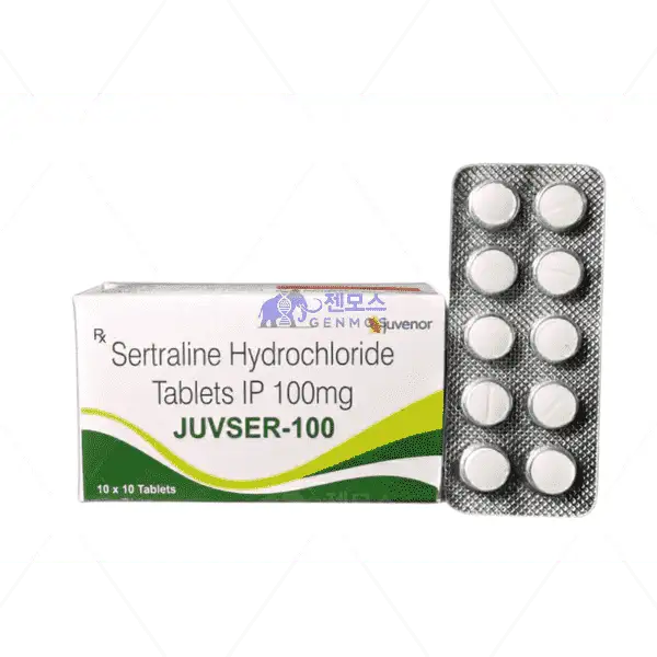 주브설 100 (설트랄린 sertraline 100mg)