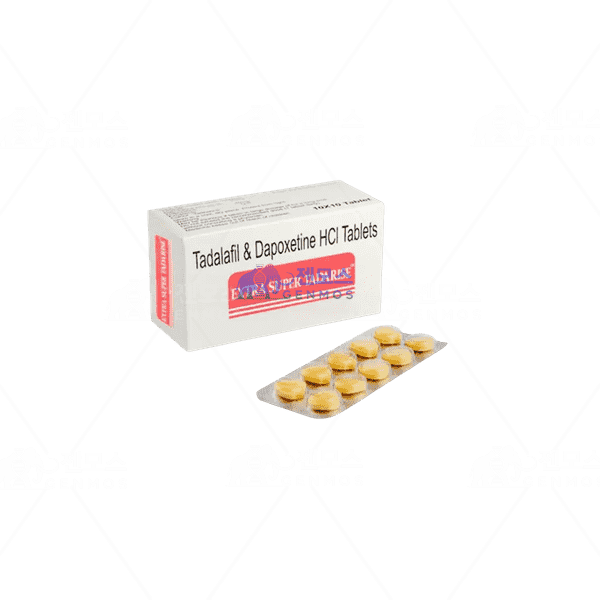 엑스트라 슈퍼 타다라이즈 (타다라필 Tadalafil 40mg +다폭세틴 Dapoxetine 60mg)