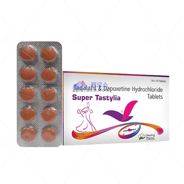 슈퍼타스틸리아 (타다리필 tadalafil 20mg + 다폭세틴 dapoxetine 60mg)