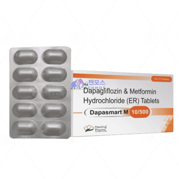 다파스마트 M 10/500 ( Dapagliflozin 10mg + Metformin 500mg )