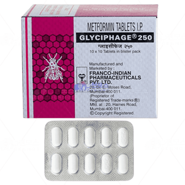 메트포르민 글리시파지 250mg metformin